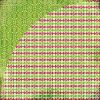 Basic Grey - Eskimo Kisses 12x12 Paper: Peppermint Twist
