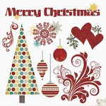 Fancy Pants - Saint Nick Glitter Cut