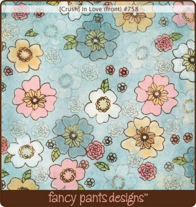 Fancy Pants - Crush - In Love Paper