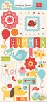 Echo Park - Hello Summer 6x12 Chipboard
