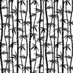 Impression Obsession - Cover-A-Card - Cling Mount Rubber Stamp - Bamboo
