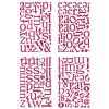 Basic Grey - Lemonade Chip Sticker ABC