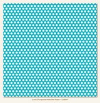 My Minds Eye - Lush - Turquoise - Polka Dot Paper