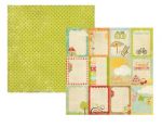 Simple Stories by Memory Works - 100 Days of Summer - Flash Cards 12x12 Double Sided Patterned Paper