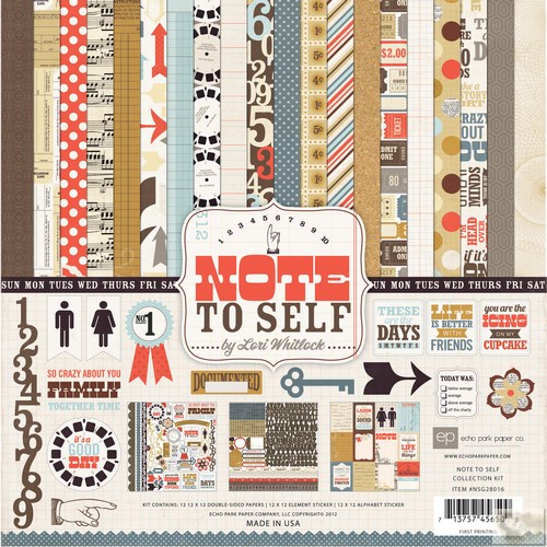 Echo Park - Note to Self Collection Kit