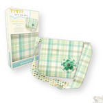 My Minds Eye - Messenger Bag DIY Kit - Blue Plaid