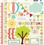 Echo Park - Sweet Summertime - 12x12 Elements Sticker