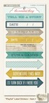 My Minds Eye - The Sweetest Thing - Bluebell - Playful Label Stickers