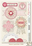 My Minds Eye - The Sweetest Thing - Lavender - Fabulous Layered Sticker