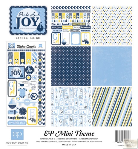 Echo Park - EP Mini Themes - Pride & Joy Collection Kit