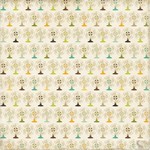 Echo Park - This and That Charming - Vintage Fans Patterned Paper