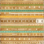 Echo Park - This and That Charming - Yardsticks Patterned Paper