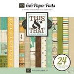 Echo Park - This & That Charming 6X6 Paper Pads