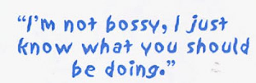 Art Impressions - Un Mounted - Just Say It - Not Bossy