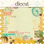 Websters Pages - Your Life - Beautiful - Seaside Retreat - Die Cut