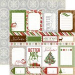 Echo Park Paper Co - Very Merry Christmas - Journaling Cards