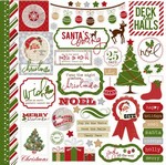 Echo Park Paper Co - Very Merry Christmas - Element  Stickers