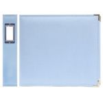 We R Memory Keepers - Classic Leather 12x12 Ring Album - Baby Blue
