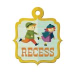 We R Memory Keepers - Show & Tell - Die Cut Tag - Recess