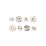 We R Memory Keepers - Antique Chic - Fabric Buttons