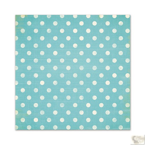 We R Memory Keepers - Cotton Tail Cardstock Gltr Polka Dots