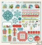 My Minds Eye - Winter Wonderland - 12x12 Chipboard Accessories