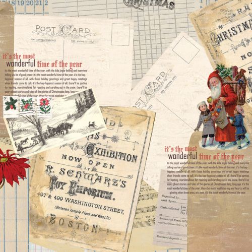 Teresa Collins Designs - Christmas Papers and Embellishments