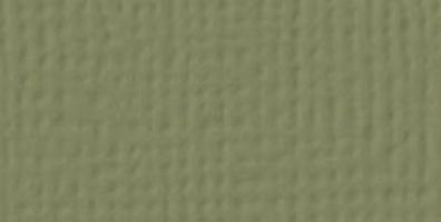 American Crafts - Cardstock - Linen Weave - Olive - 25 Sheet Pack