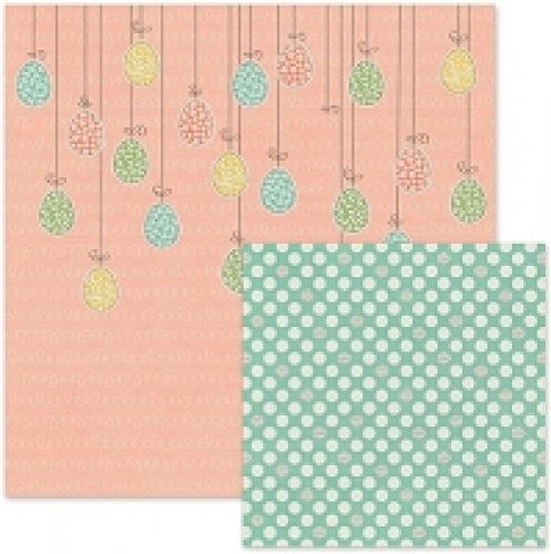 We R Memory Keepers - Simply Spring - Double Sided Patterned Paper - Easter Eggs