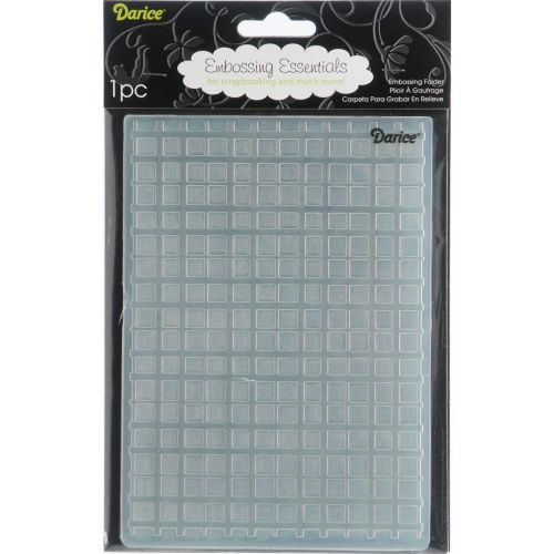 Darice - Embossing Essentials - Embossing Folder - 5x7 Plaid