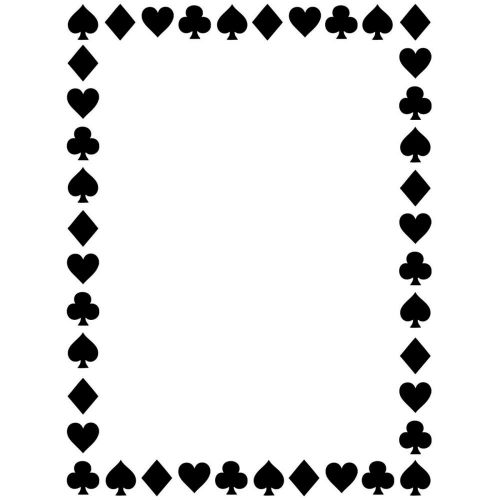 Darice - Embossing Essentials - Embossing Folder - Suites Border