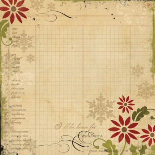 Simple Stories - 25 Days of Christmas - Glad Tidings - Paper