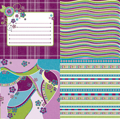 DAISY BUCKET DESIGNS - POSH POSIES - CHIC PAPER