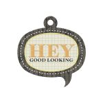 We R Memory Keepers - For the Record - Embossed Tag - Hey