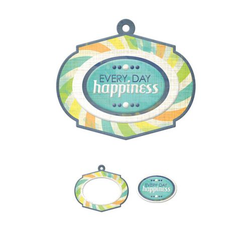 We R Memory Keepers - Feelin' Groovy - Frames - Happiness