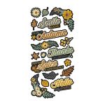 We R Memory Keepers - Harvest Collection - Embossed Sticker