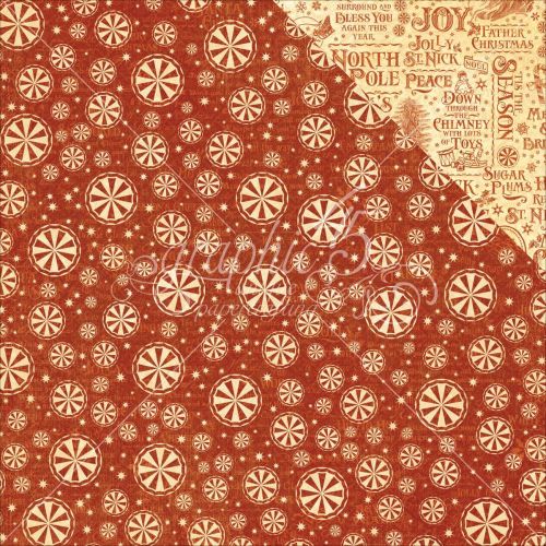 Graphic 45 - St Nicholas Double-Sided Cardstock 12"X12" - Sweet Tooth