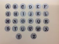 Boyle - Scrappy Bizz - Alpha Tags Silver/Blk Letters
