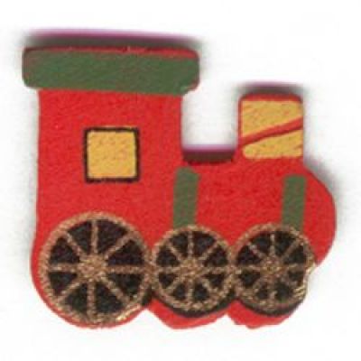 Boyle - Painted Wood Shapes - Train