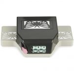 EK Success - Edge Punch 2 In 1 - Striped Butterfly, 1"X2.5"