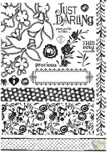 Prima Marketing Inc - Cling Stamp 5X7 Alla Prima