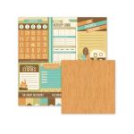 We R Memory Keepers - Happy Campers - Double Sided Patterned Paper - Hiking Guide