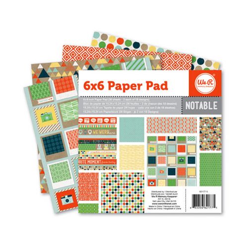 We R Memory Keepers - Notable Collection - 6x6" Pad