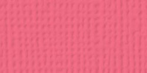 American Crafts - Cardstock - Linen Weave - Grapefruit