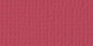 American Crafts - Cardstock - Linen Weave - Scarlet