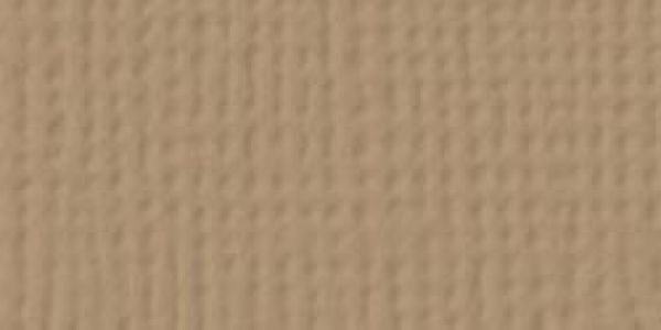 American Crafts - Cardstock - Linen Weave - Caramel