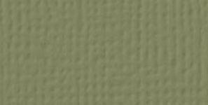 American Crafts - Cardstock - Linen Weave - Olive