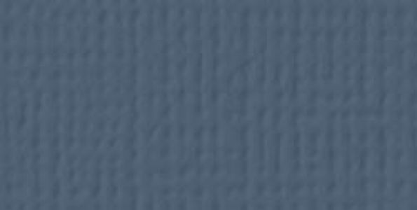 American Crafts - Cardstock - Linen Weave - Blueberry