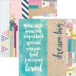 Simple Stories - So Fancy - 12 x 12 Double Sided Elements Paper - 2x12, 4x12 & 6x12 Elements