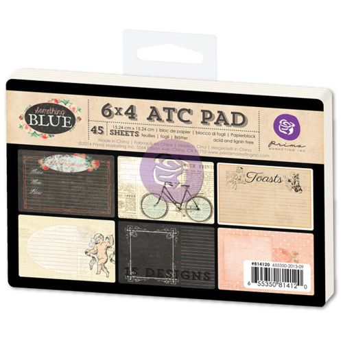 Prima Marketing Inc - Something Blue - 6x4 ATC Pad